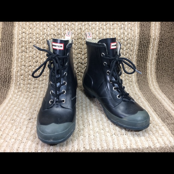hunter combat boots